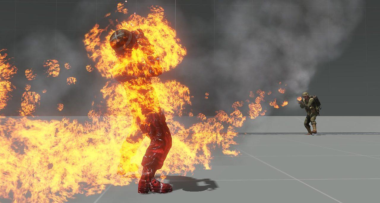 Мод Burn 'em - огнемёты для ARMA 3