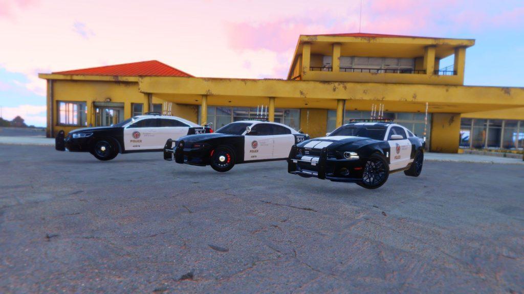 Скачать мод LAPD Police Cars Pack для ARMA 3