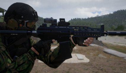 Мод южнокорейская штурмовой винтовки Camel K1A RIS для ARMA 3
