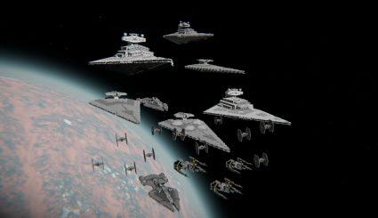 Мод Star Wars Legacy Era Empire Ships - набор кораблей для Stellaris
