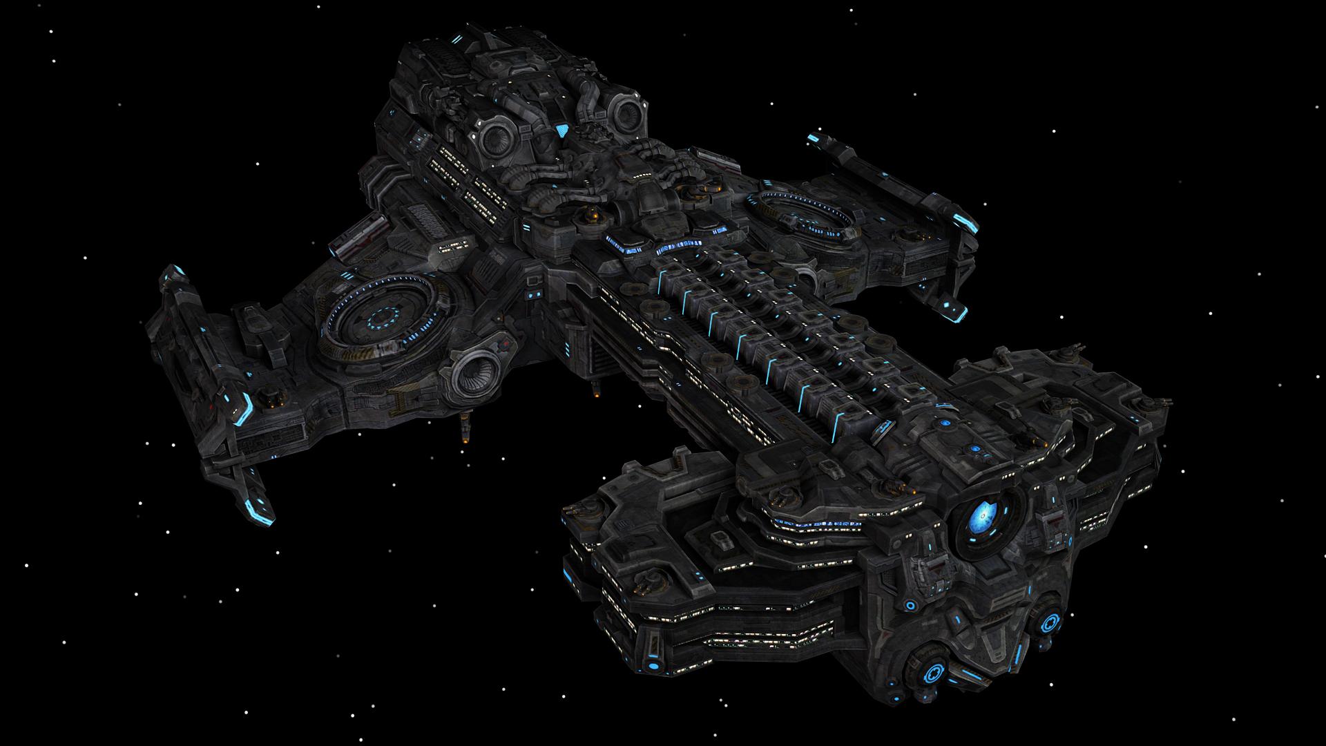 Мод Terran Ship Set - набор кораблей из Star Craft для Stellaris