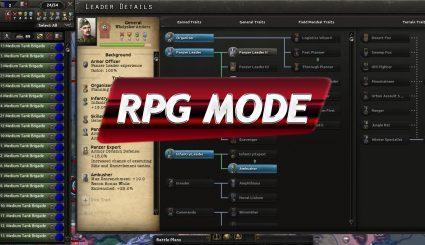 RPG Mode - новая боевая система для Hearts of Iron 4