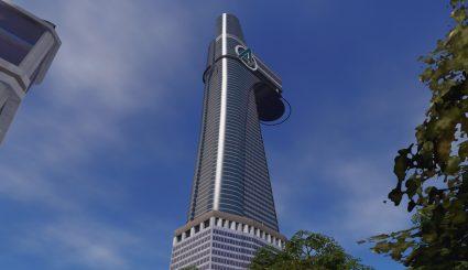 Мод ELVIS Avengers Tower - Башня Мстителей для Cities: Skylines