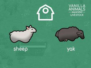 Vanilla Animals Expanded — Livestock