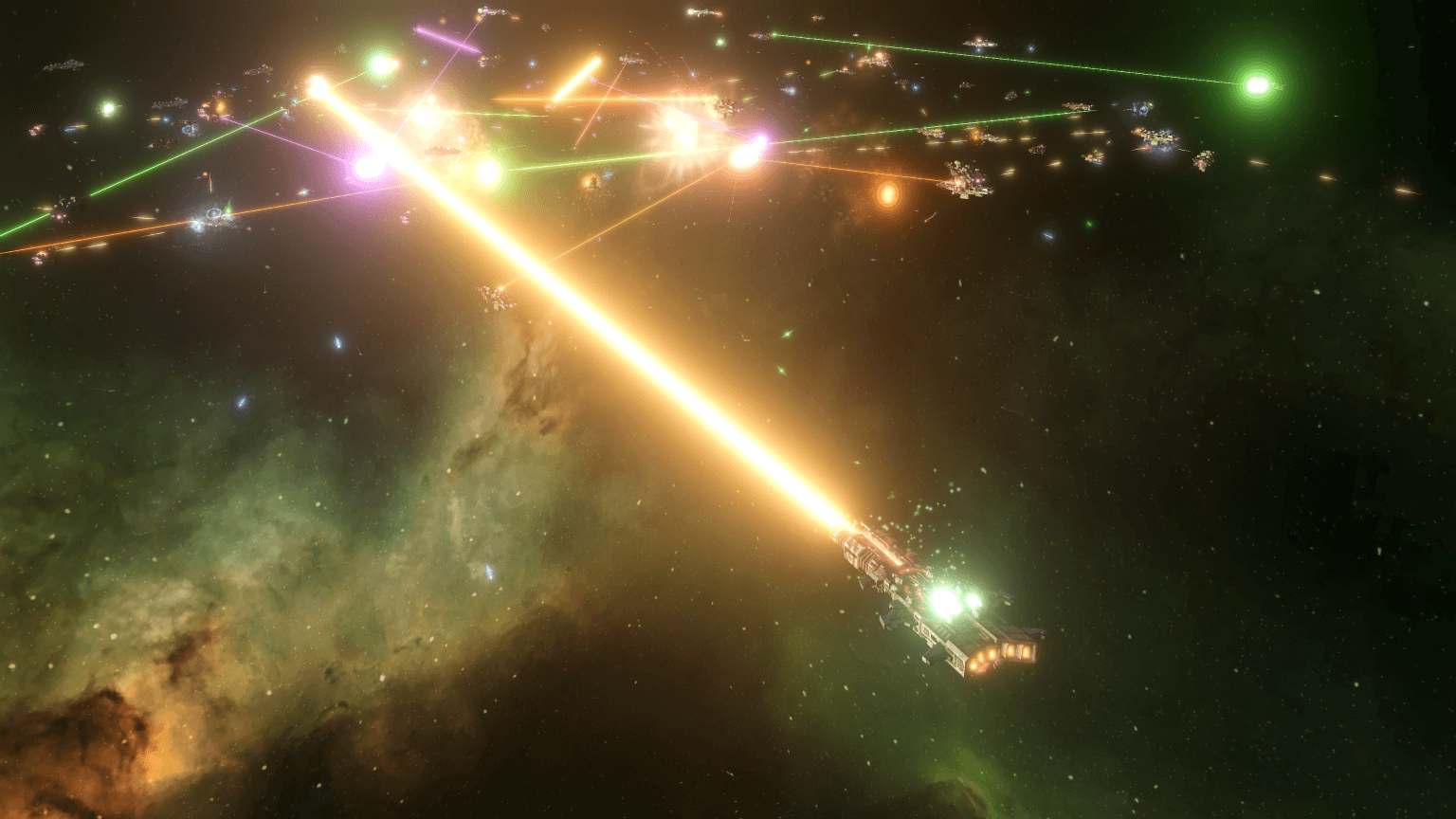 Мод Amazing Space Battles - эффекты сражений для Stellaris