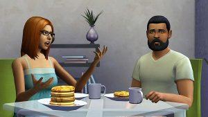 Мод Eat at tables - симы едят за столом в Sims 4