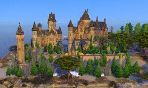 Сборка Harry Potter World для Sims 4